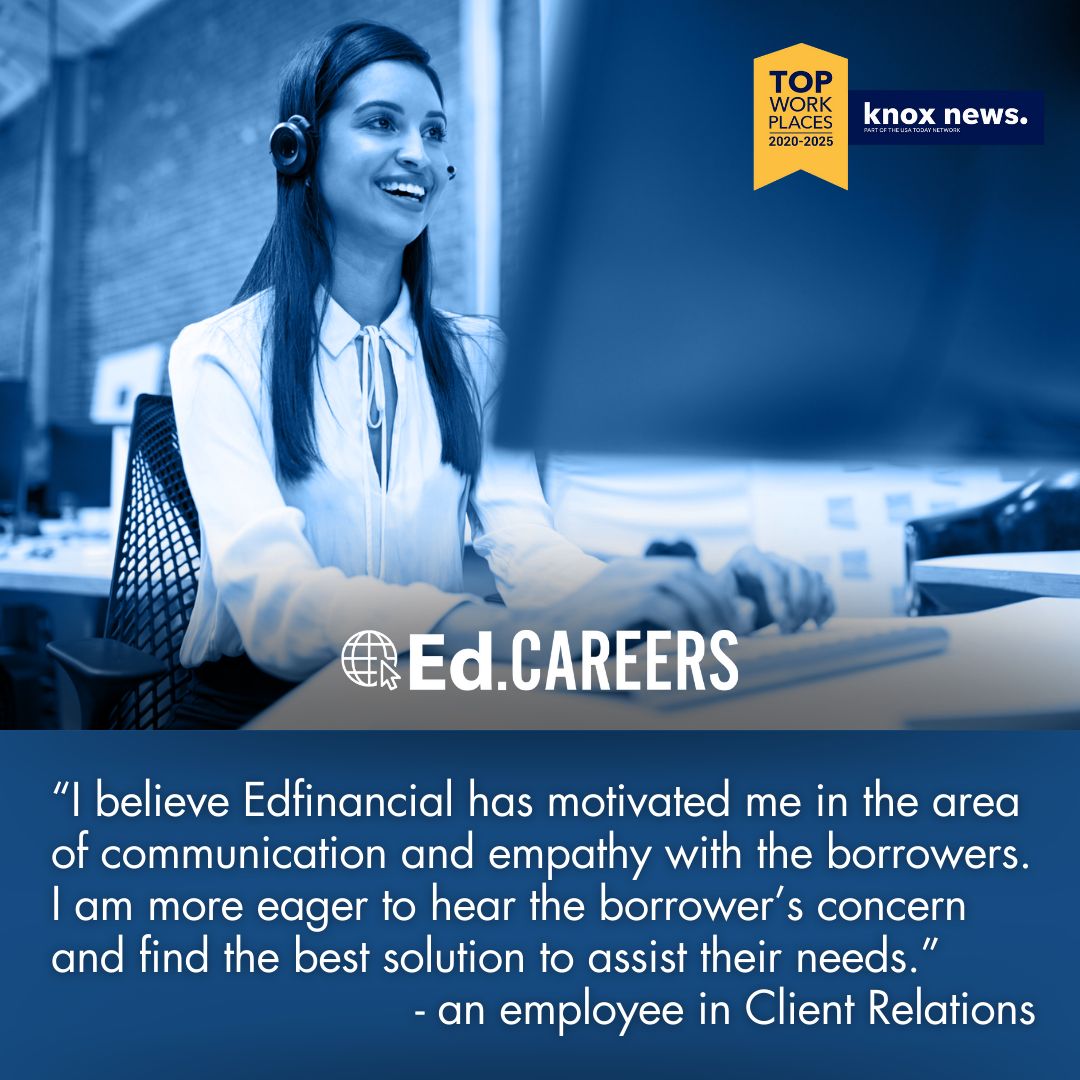 Edfinancial Careers ad