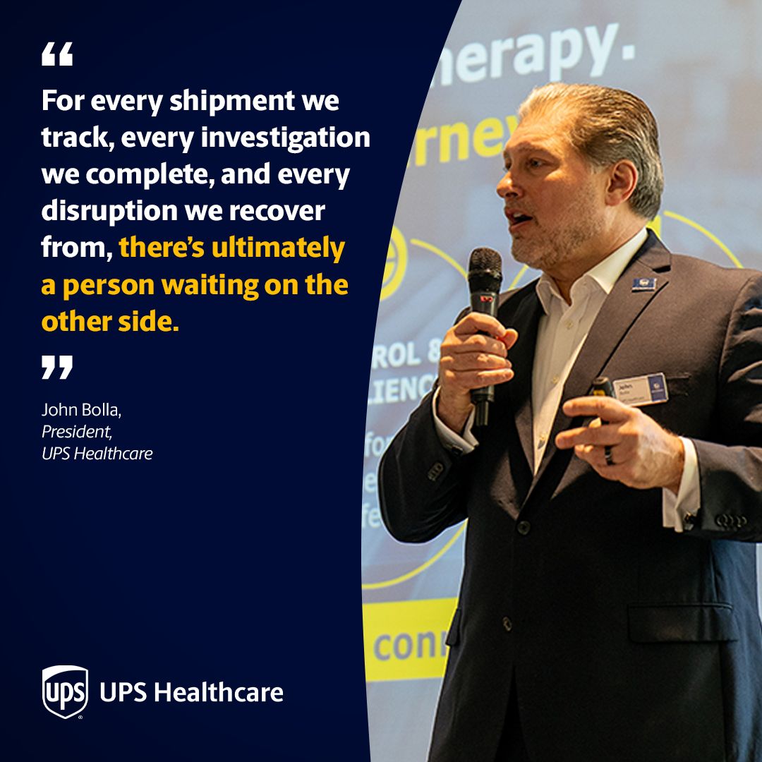 UPS Healthcare ad