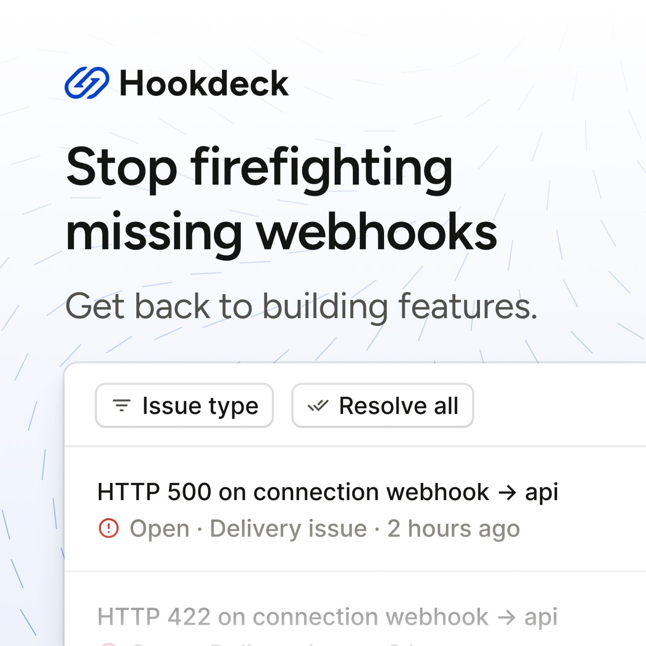 Hookdeck ad
