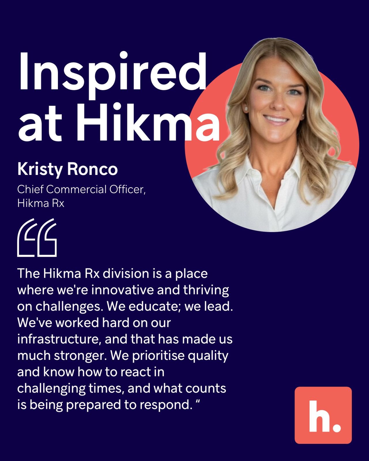 Hikma Pharmaceuticals ad