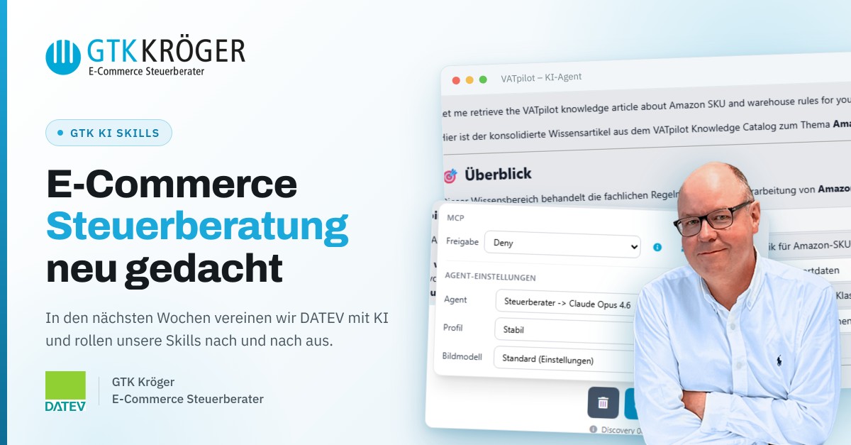 GTK Kröger E-Commerce Steuerberater PartGmbB ad