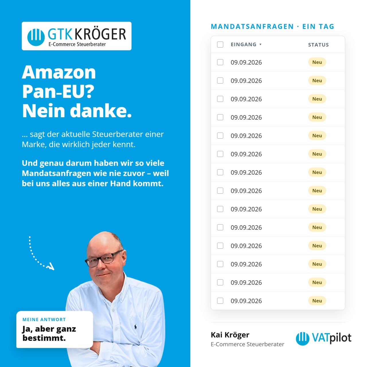 GTK Kröger E-Commerce Steuerberater PartGmbB ad