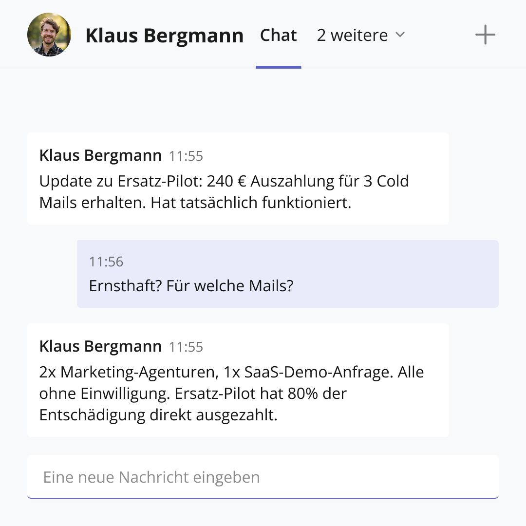 Ersatz-Pilot GmbH ad