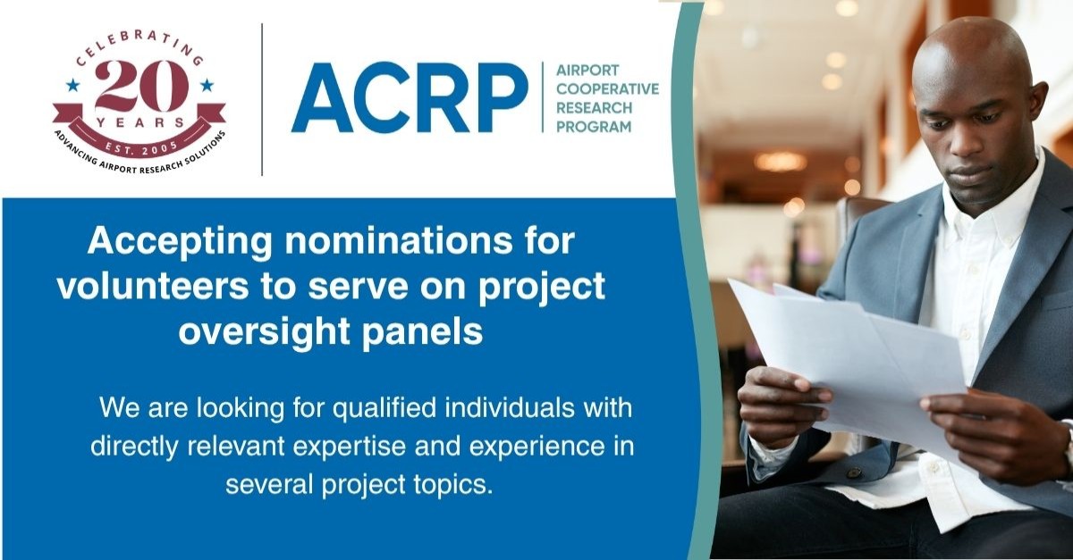 Airport Cooperative Research Program (ACRP) ad