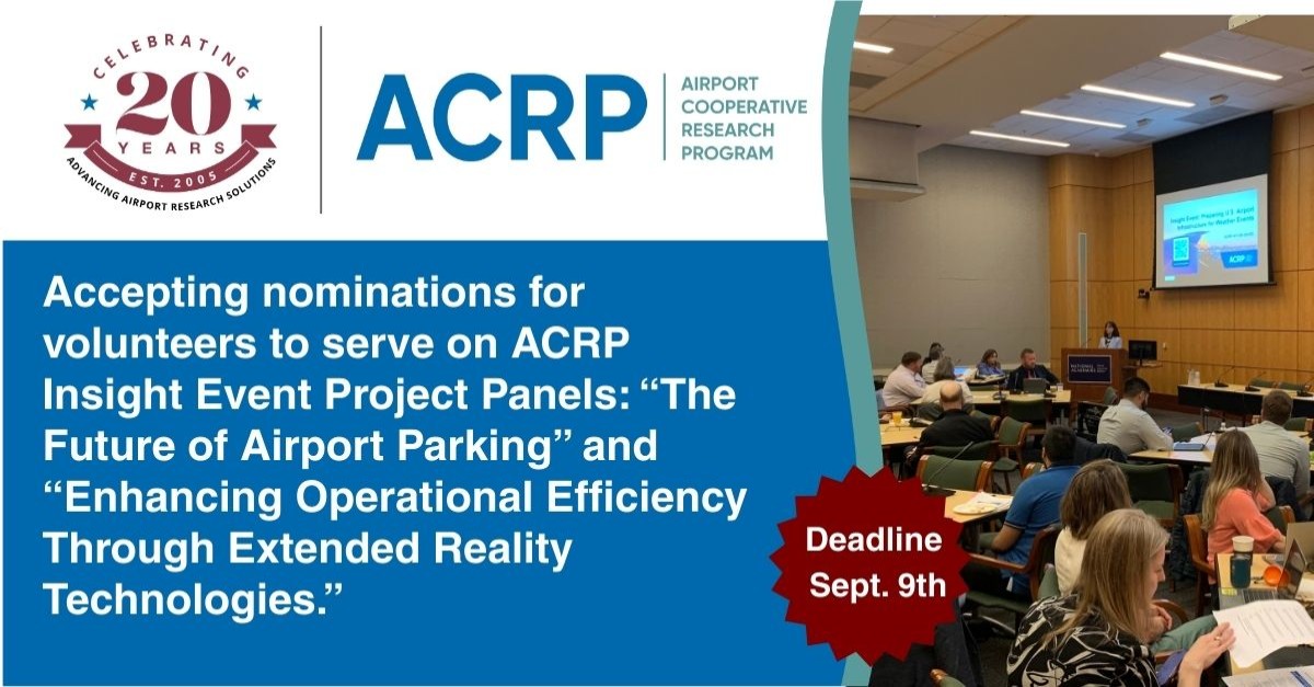 Airport Cooperative Research Program (ACRP) ad