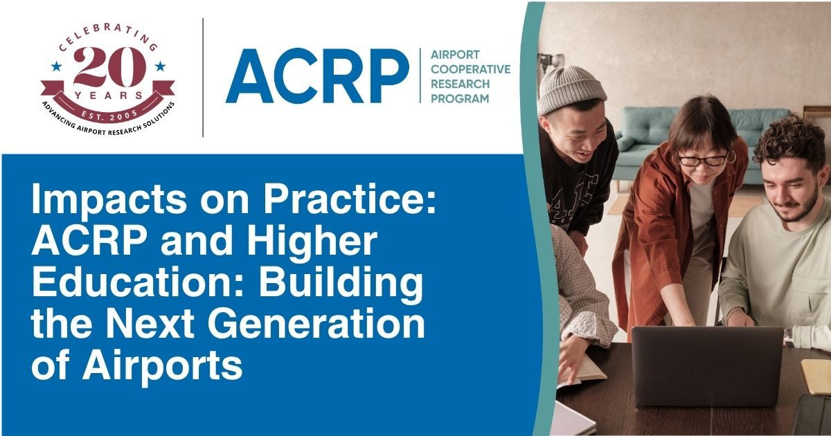Airport Cooperative Research Program (ACRP) ad
