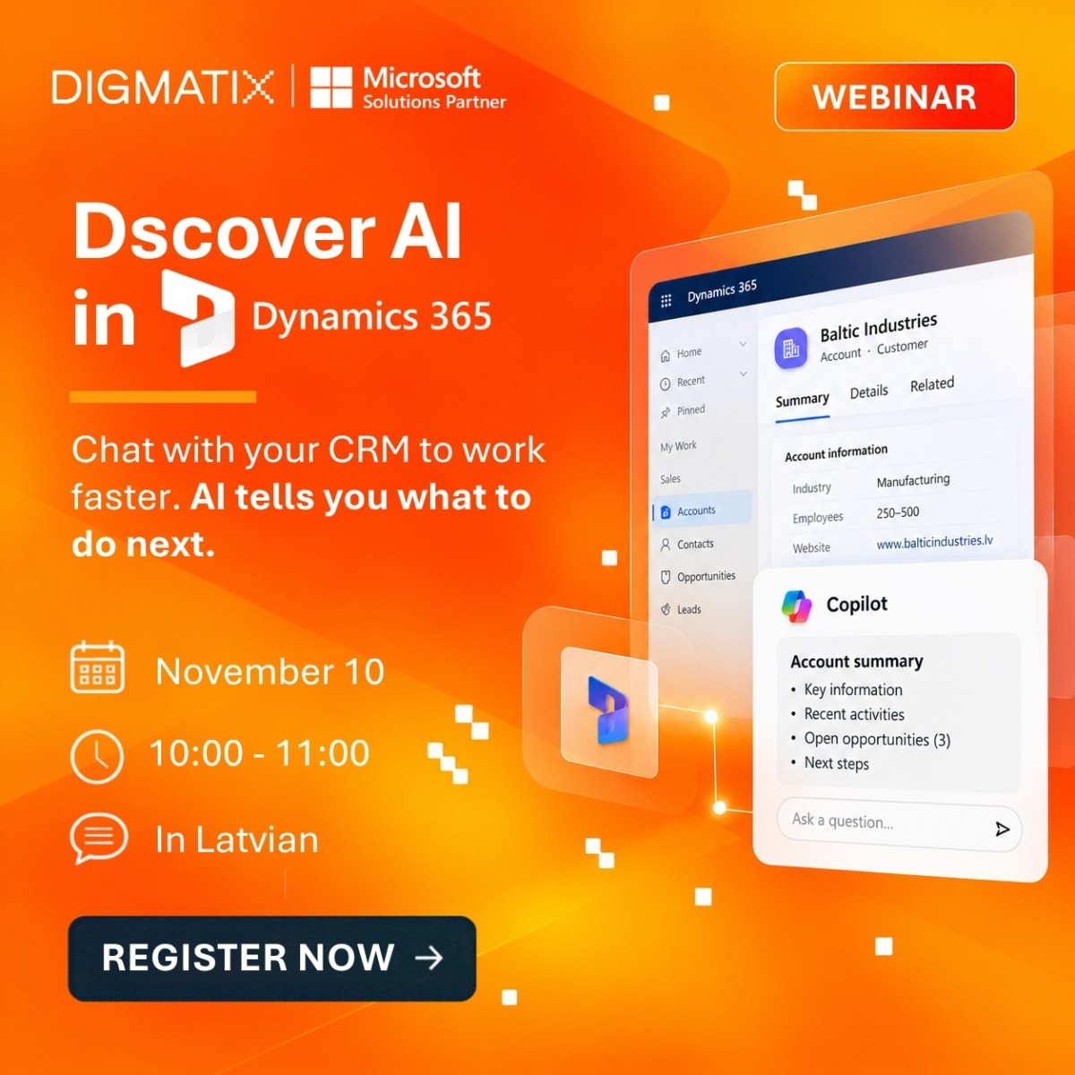 DIGMATIX Latvia ad
