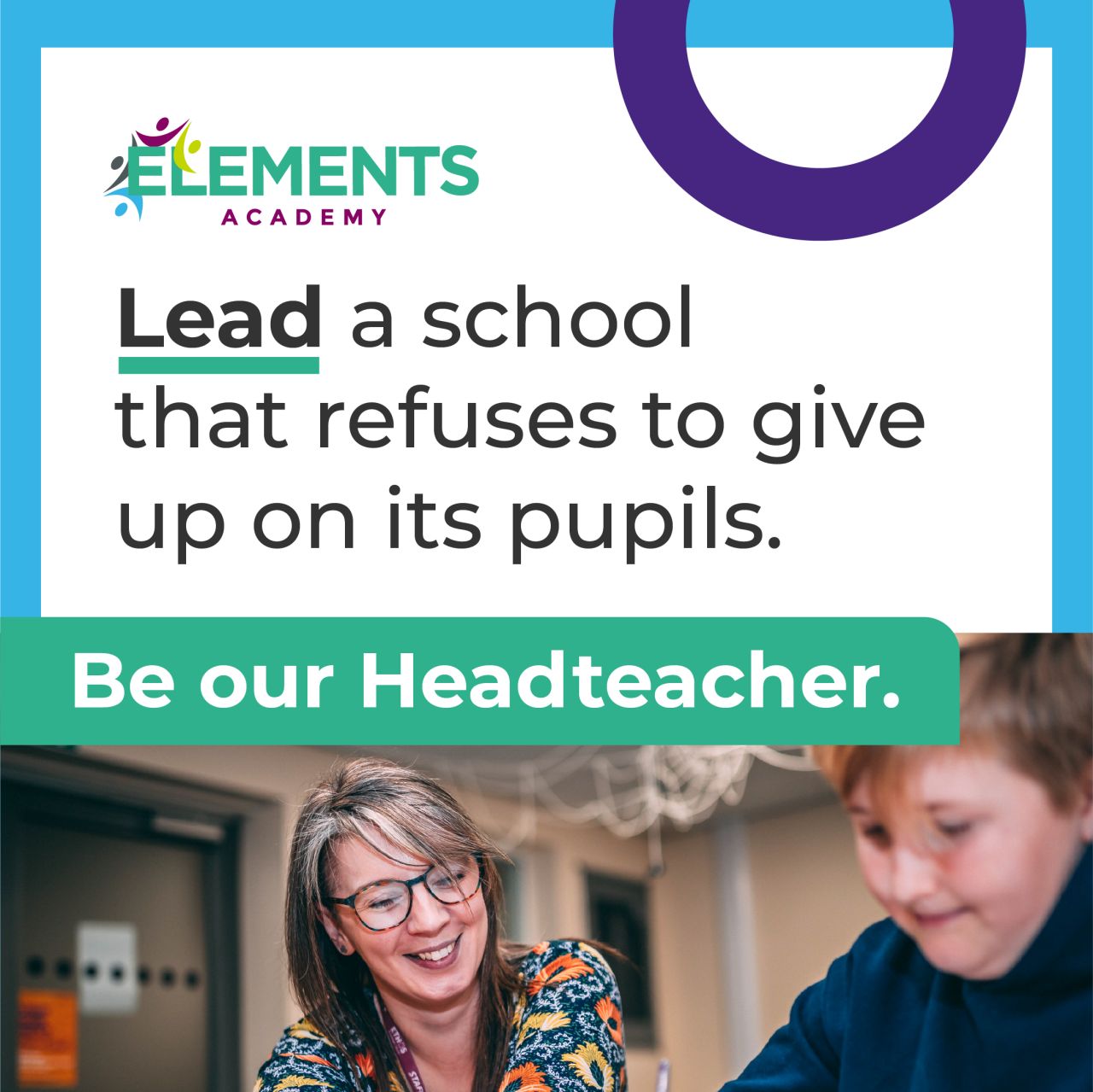Ethos Academy Trust ad