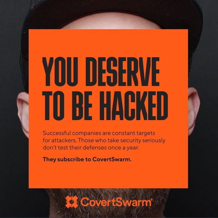 CovertSwarm ad