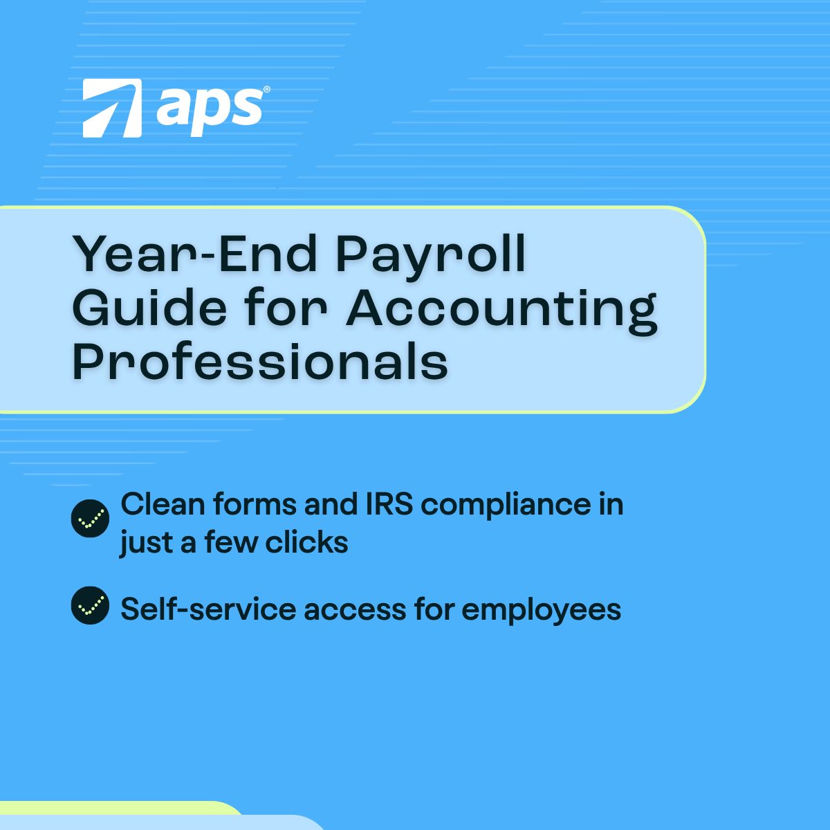 APS Payroll ad