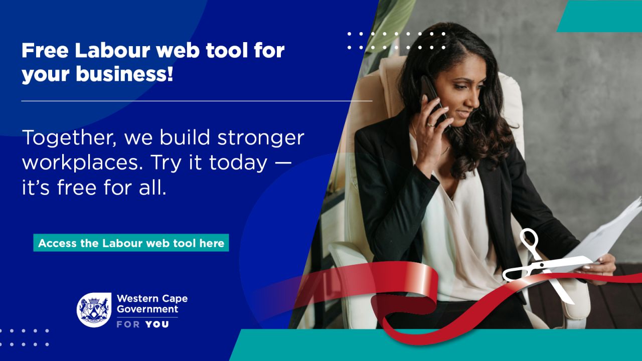 Western Cape Government ad