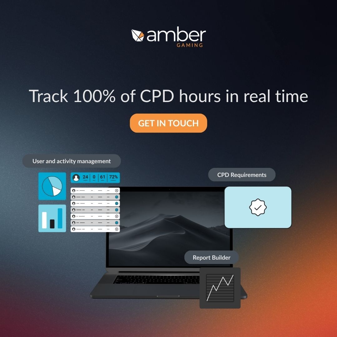 Amber Gaming ad