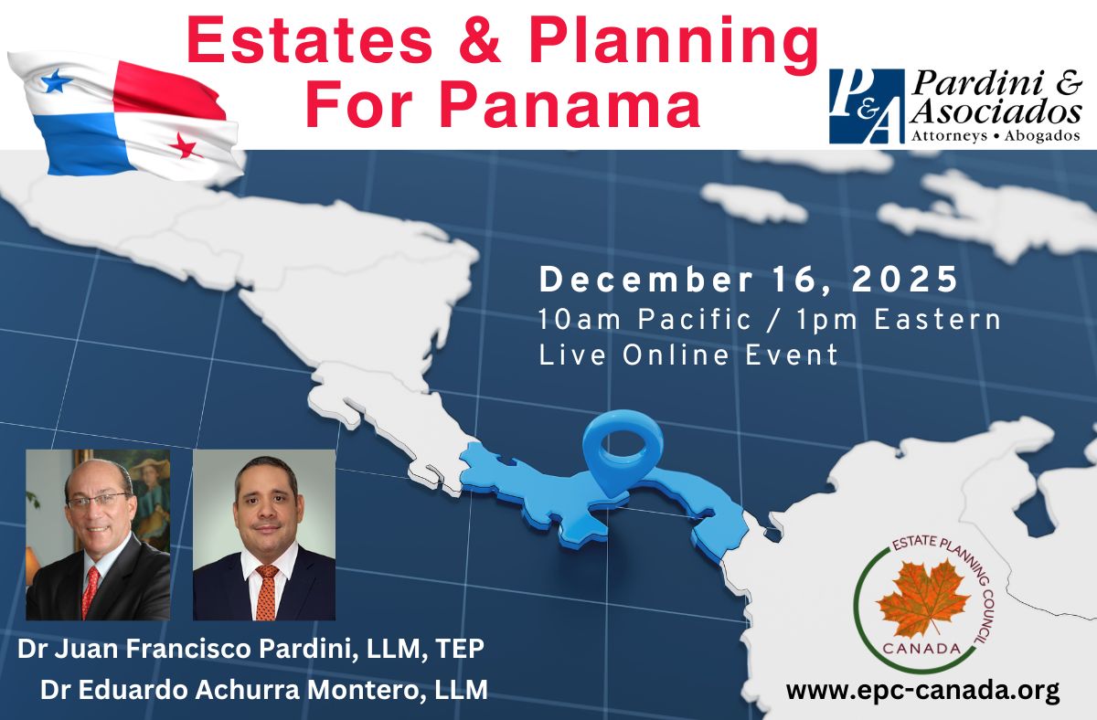 Estate Planning Council of Canada ad