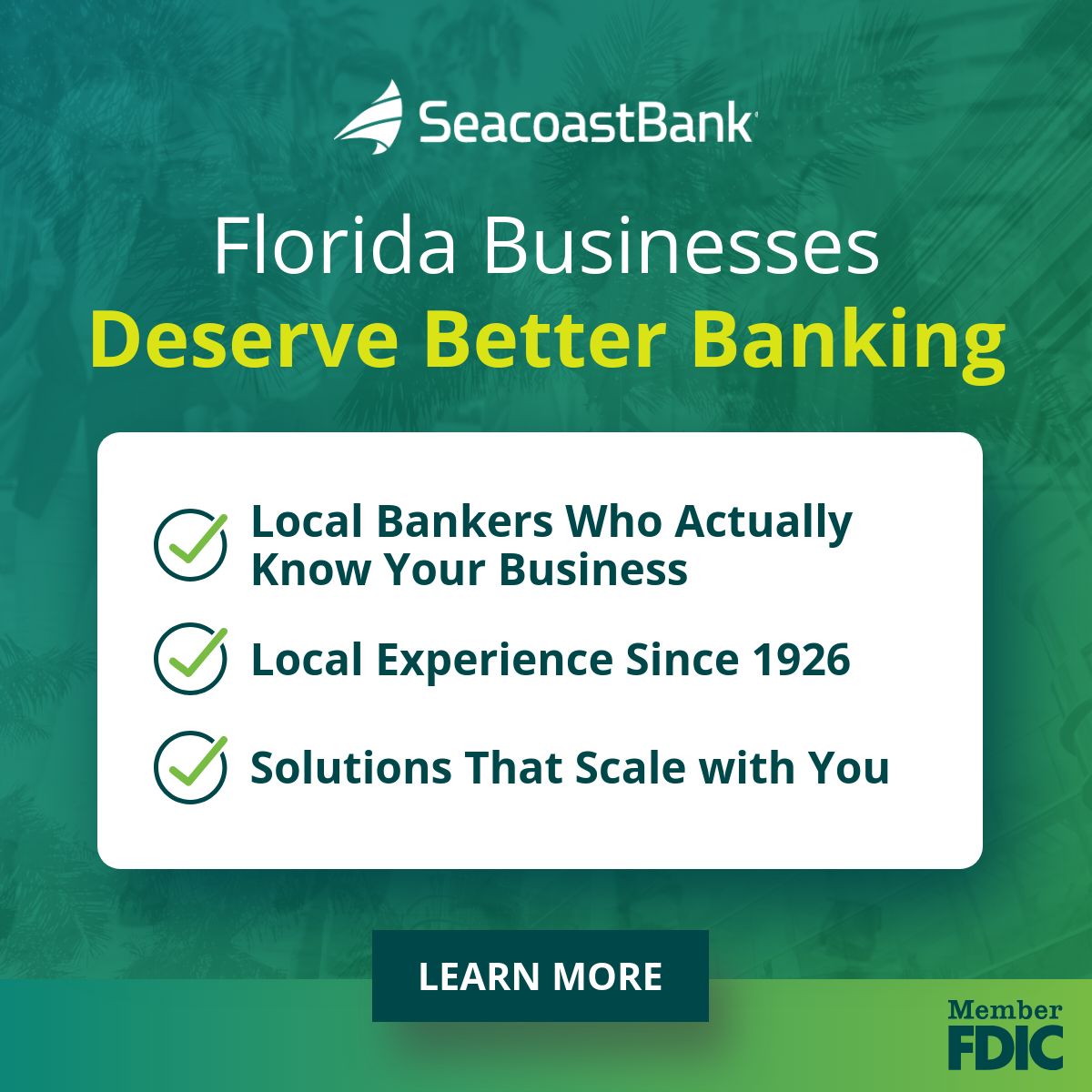 Seacoast Bank ad