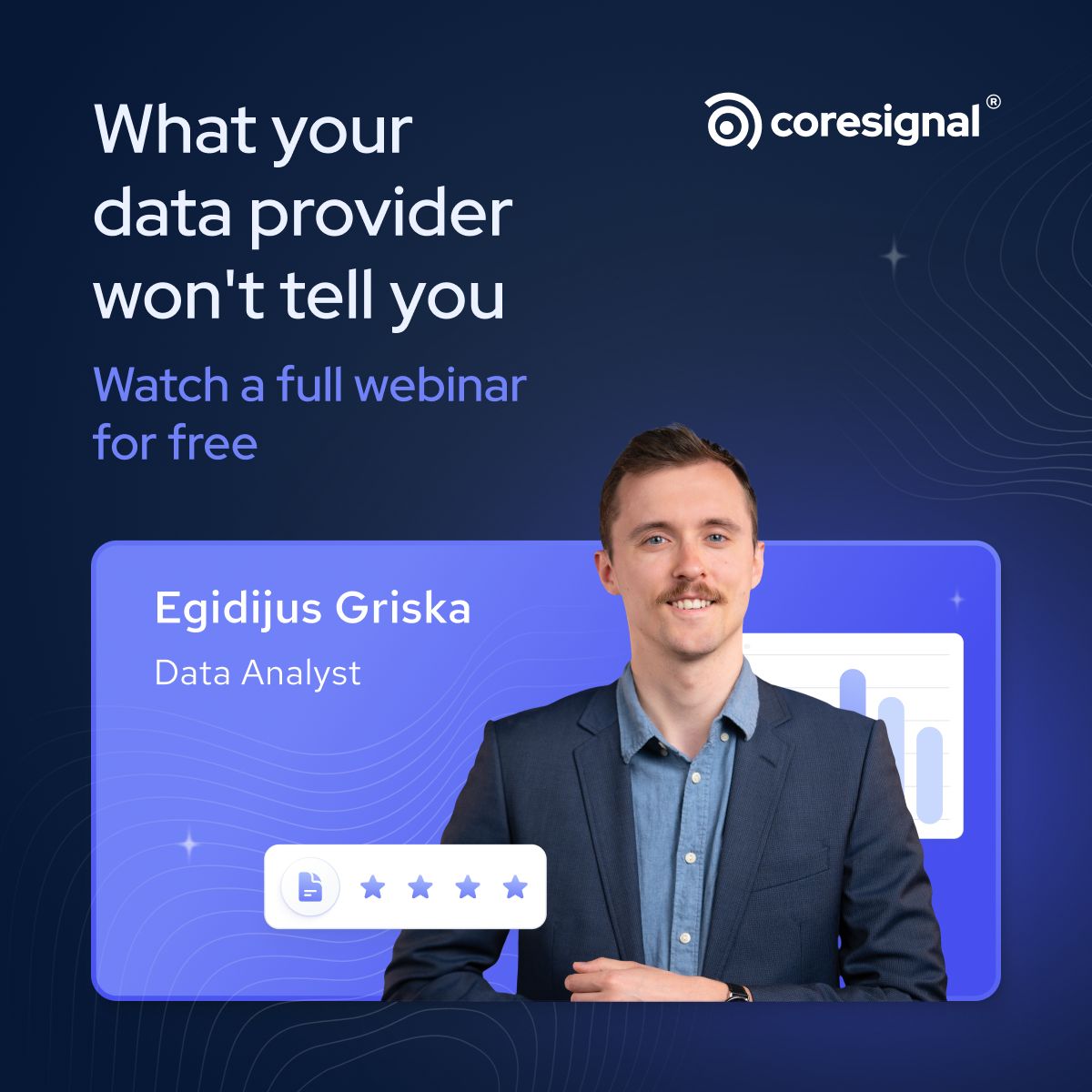 Coresignal ad