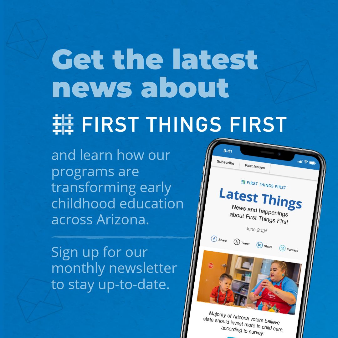 FIRST THINGS FIRST ad