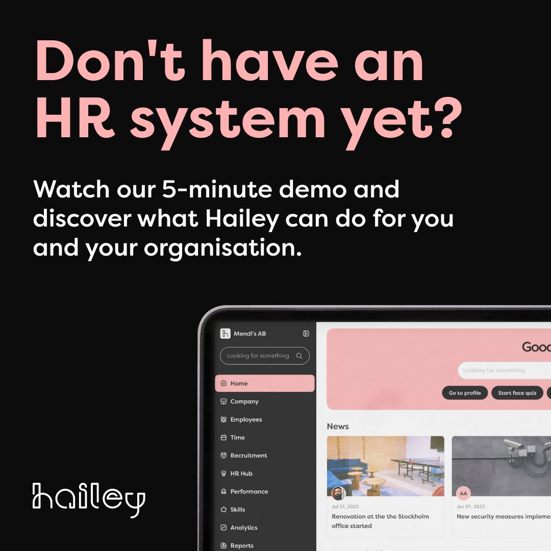 Hailey HR ad