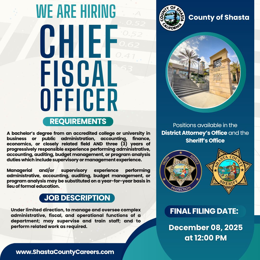 Shasta County ad