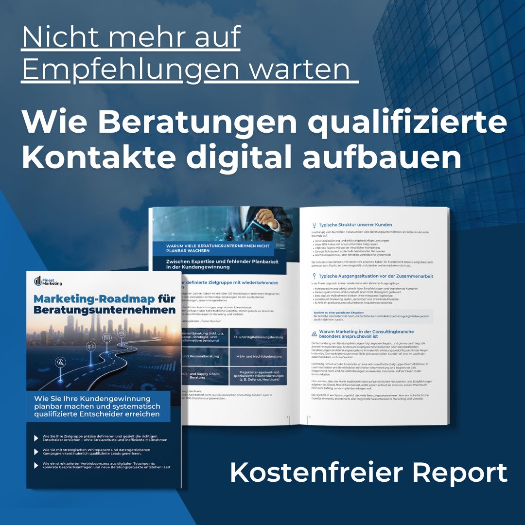 Finest Marketing GmbH ad
