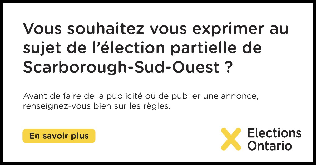 Elections Ontario ad