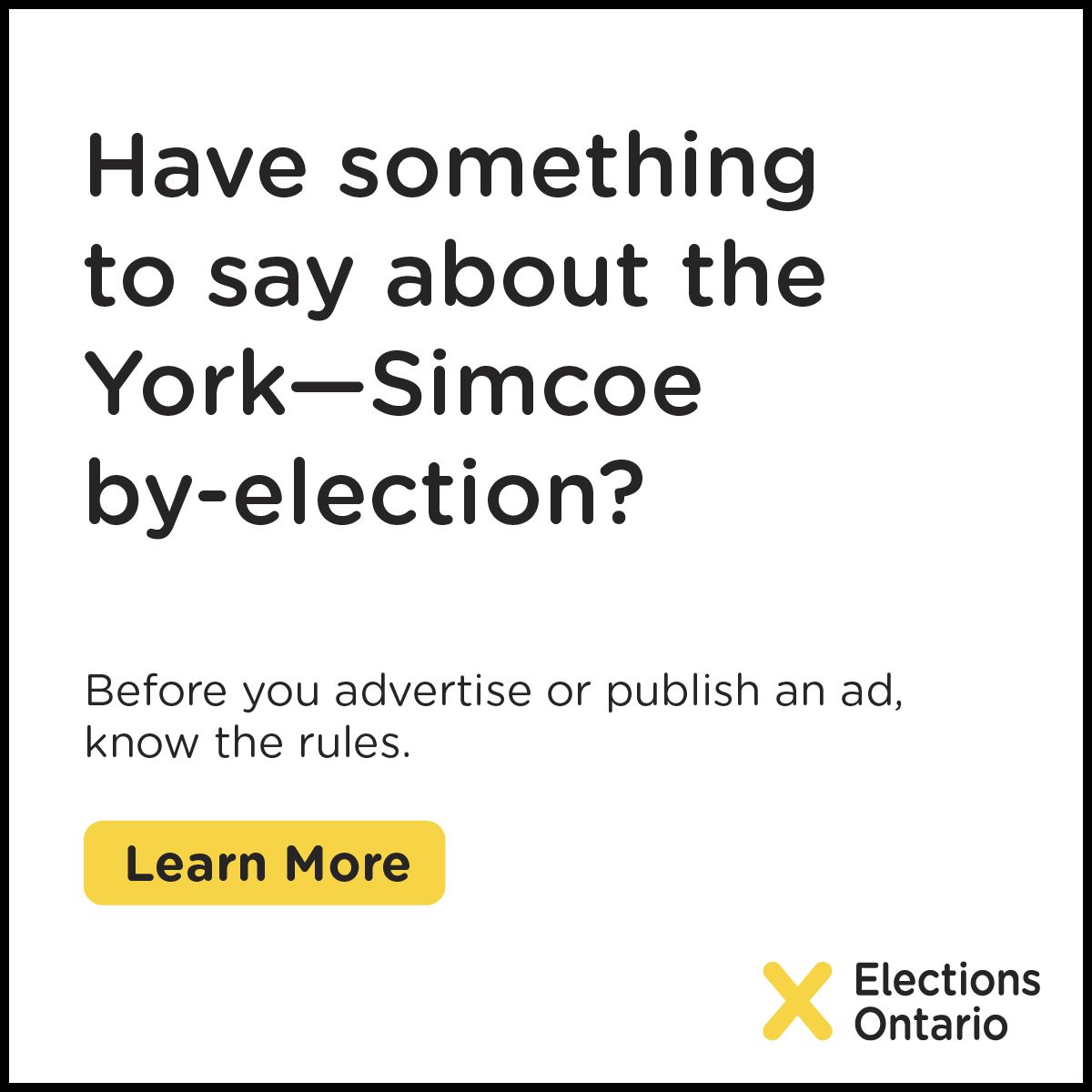 Elections Ontario ad
