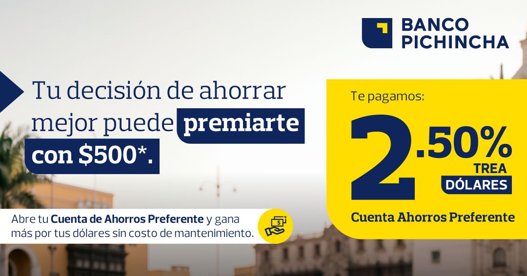 Banco Pichincha Perú ad