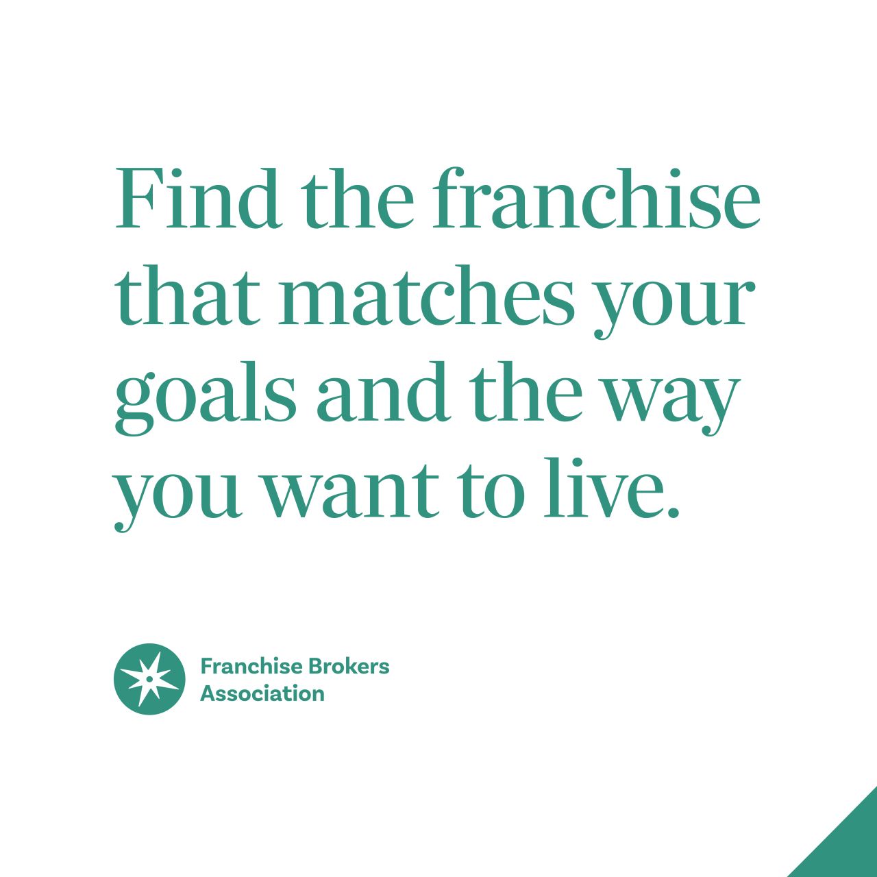 Franchise Brokers Association ad