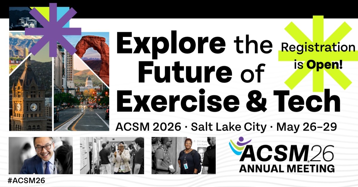American College of Sports Medicine ad
