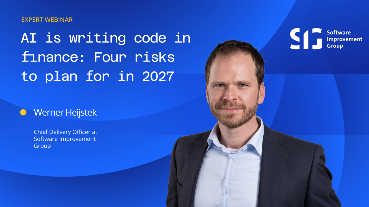Software Improvement Group ad