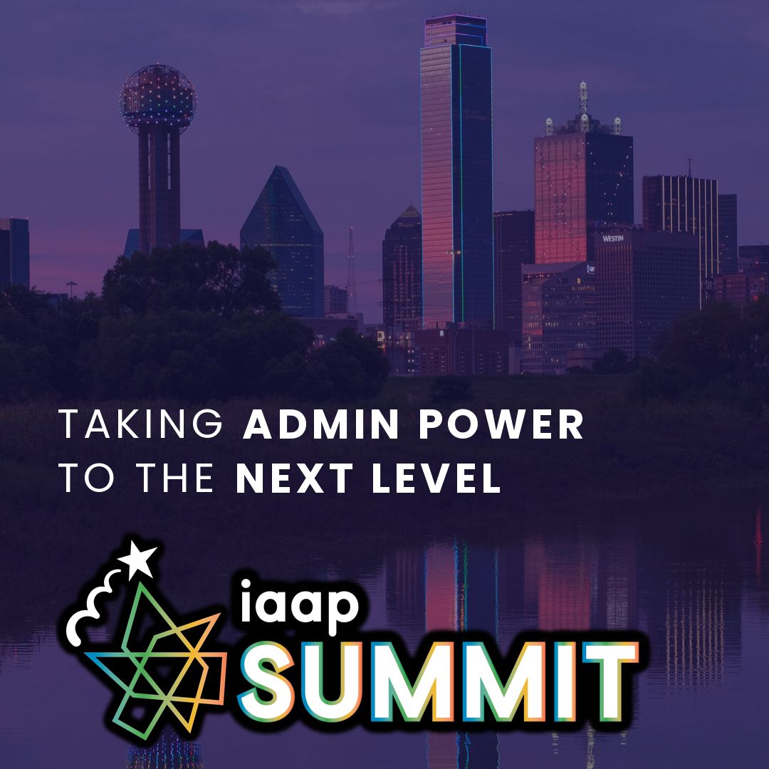 International Association of Administrative Professionals (IAAP) ad