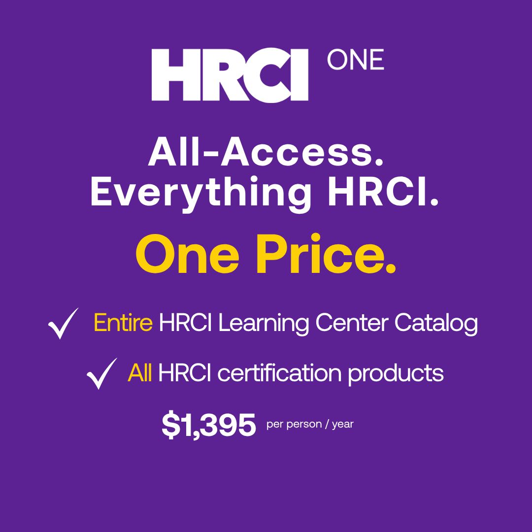 HRCI ad