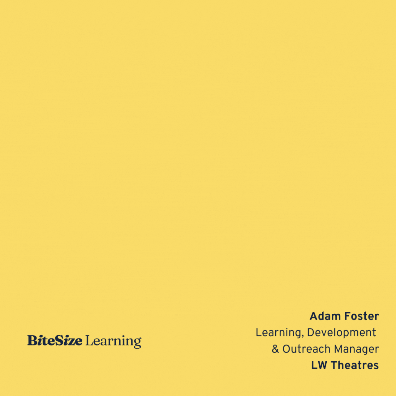 BiteSize Learning ad