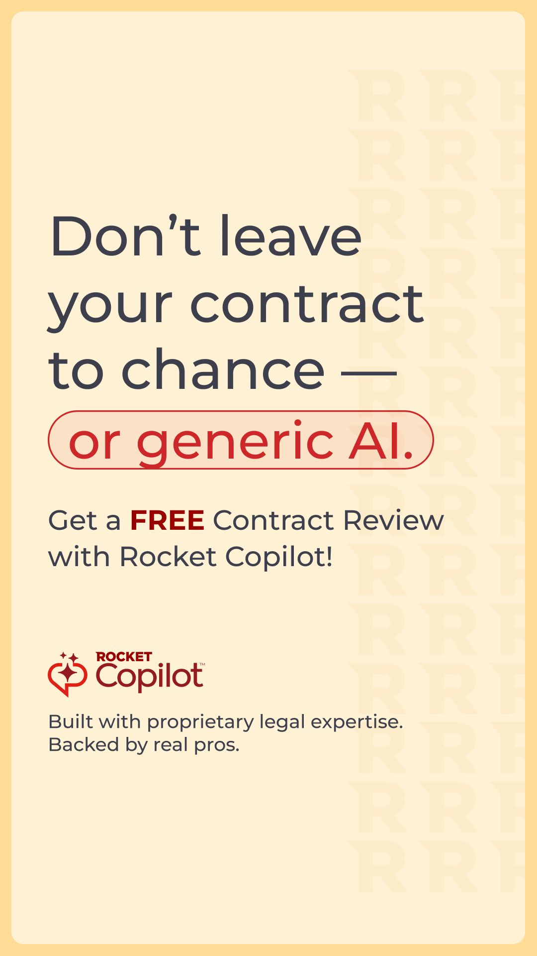 Rocket Lawyer ad