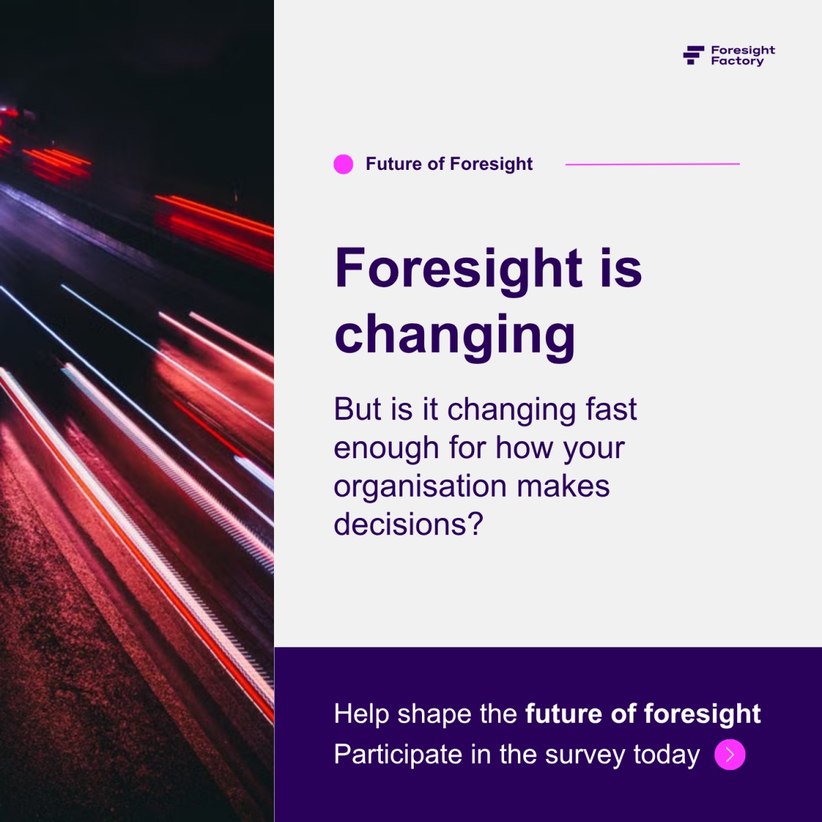 Foresight Factory ad