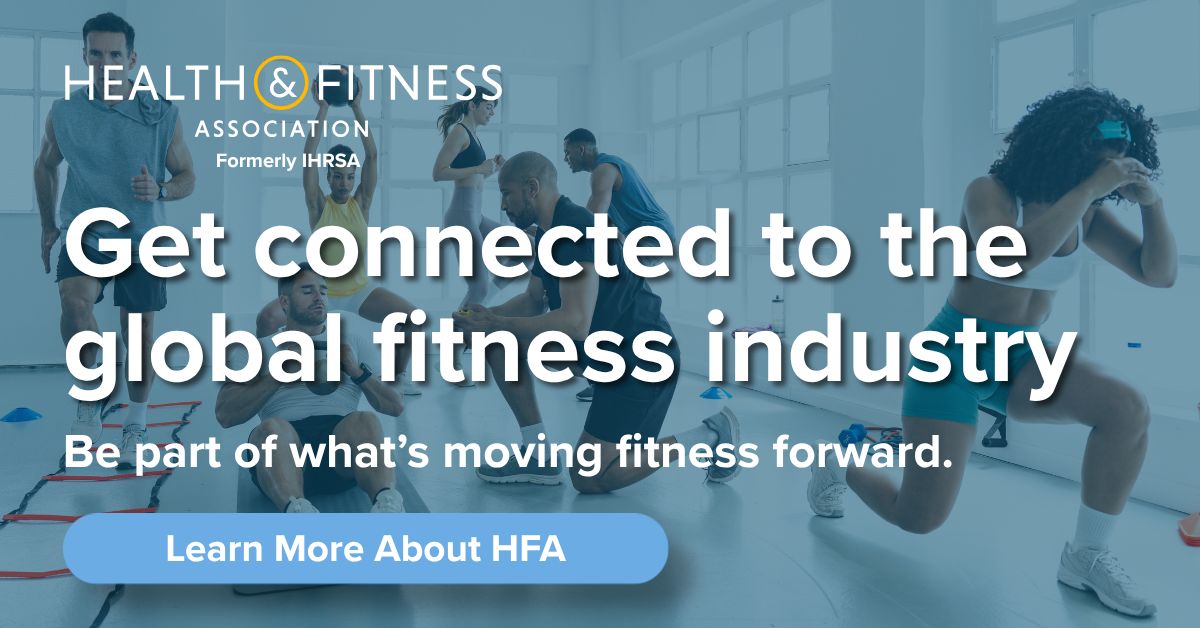 Health & Fitness Association ad