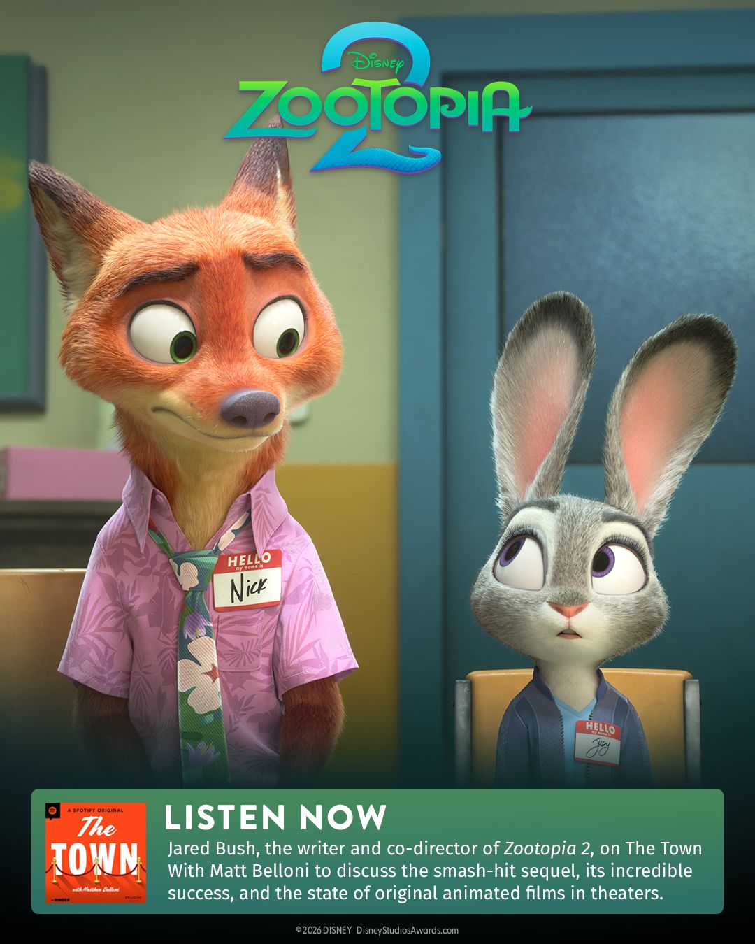 The Walt Disney Studios ad