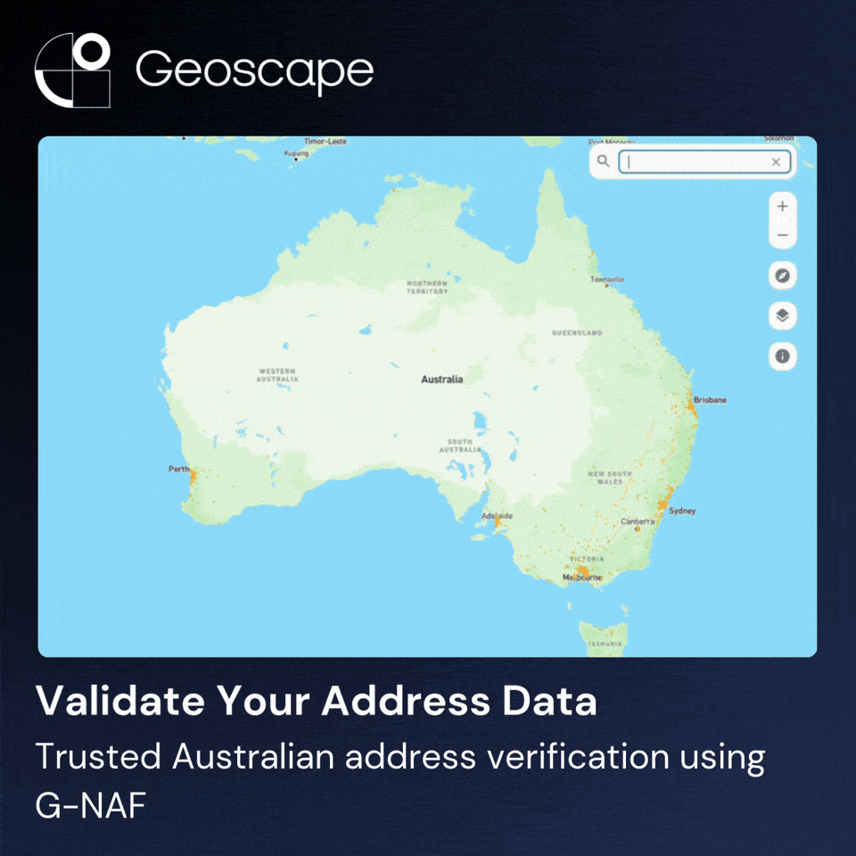Geoscape Australia ad