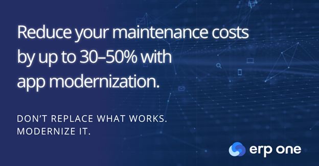 ERP-One ad