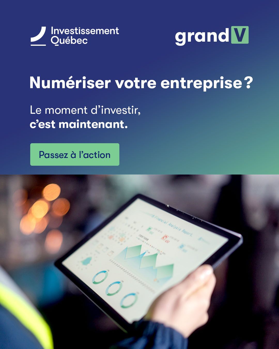 Investissement Québec ad