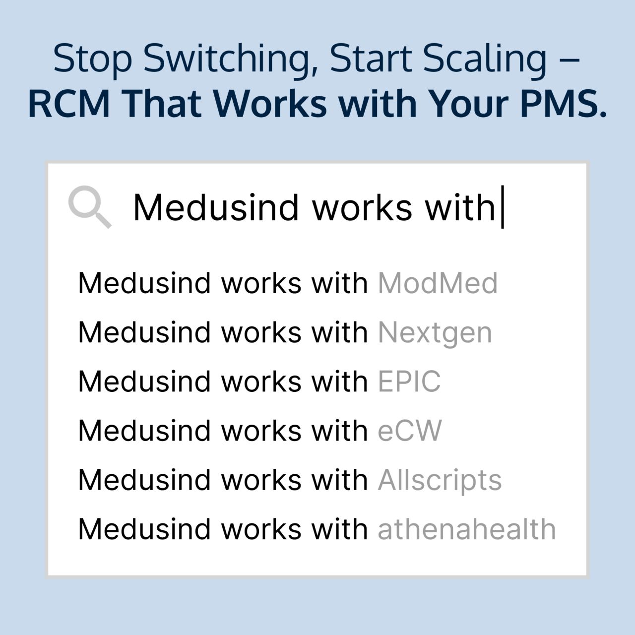 Medusind ad
