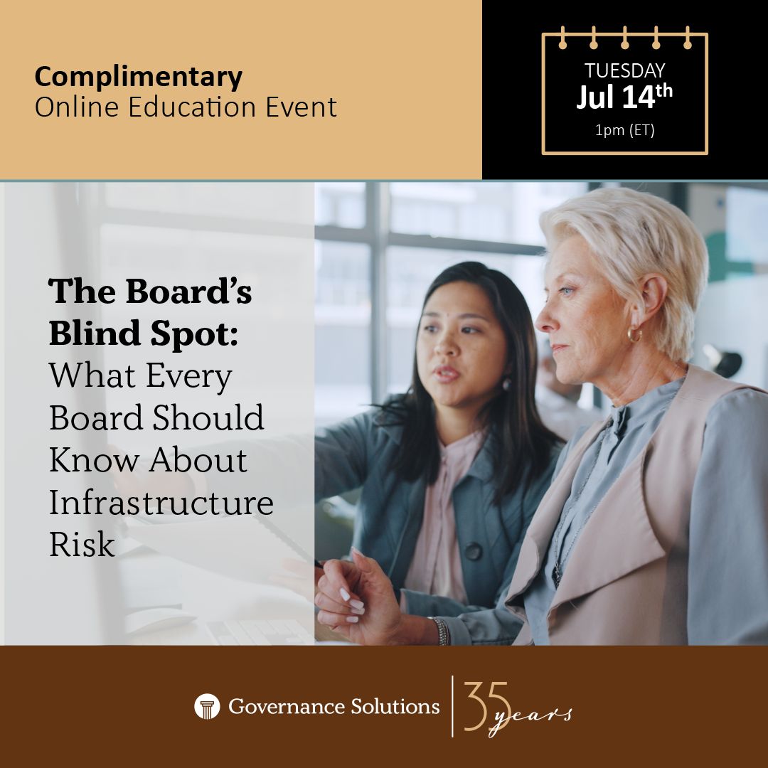 Governance Solutions ad