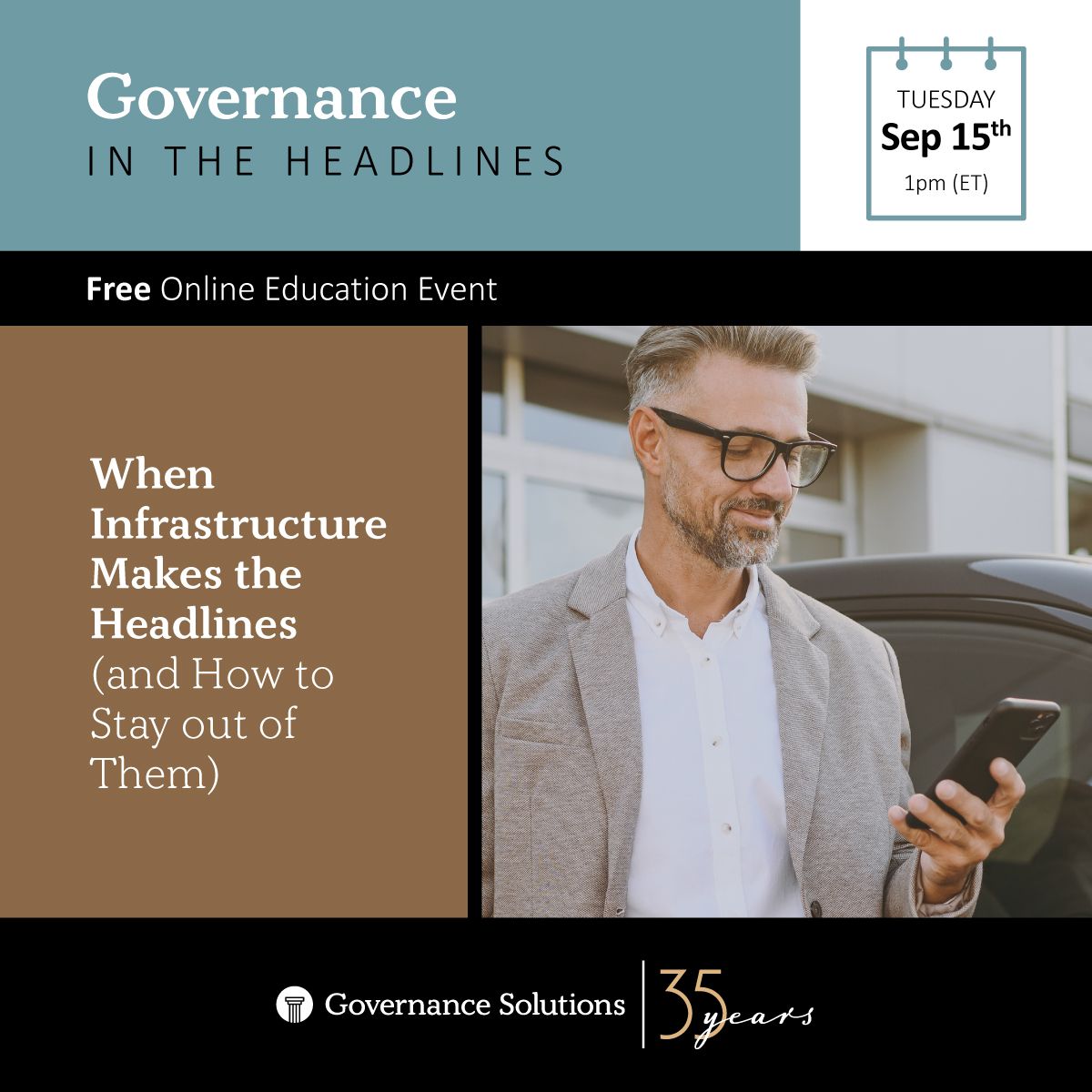 Governance Solutions ad