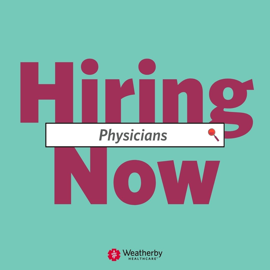 Weatherby Healthcare ad