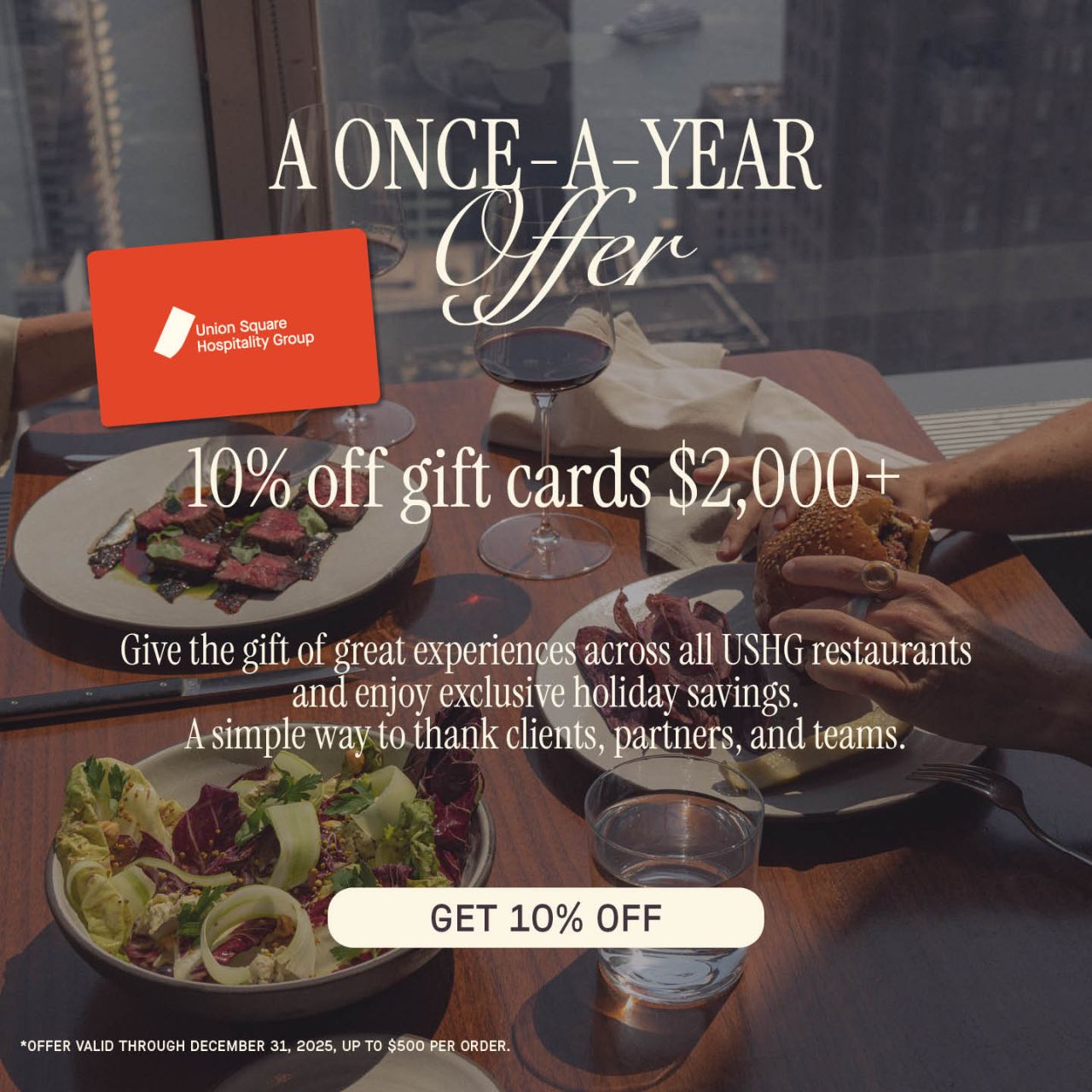 Union Square Hospitality Group ad