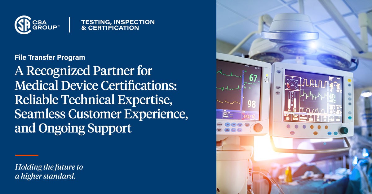 CSA Testing & Certification ad
