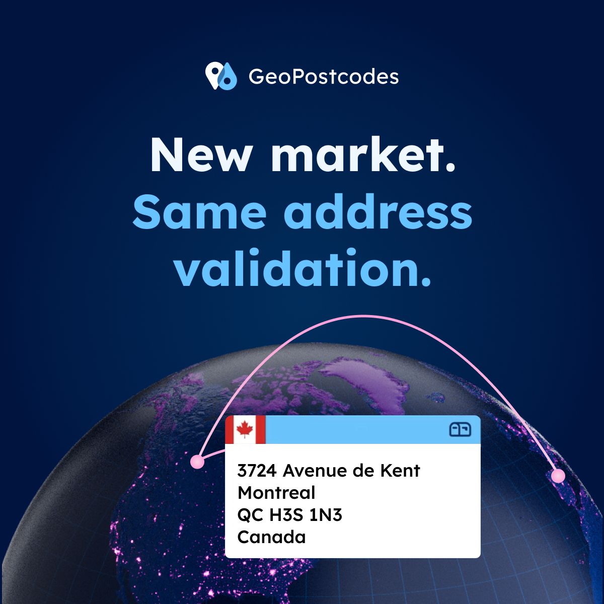 GeoPostcodes ad