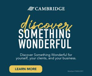 Cambridge Investment Research, Inc. ad