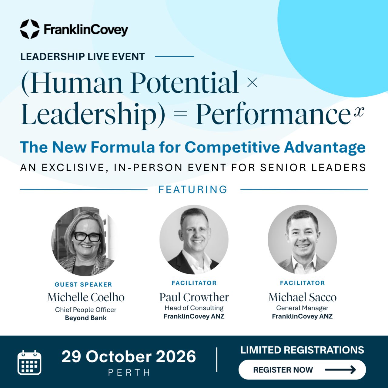 FranklinCovey Australia & New Zealand ad