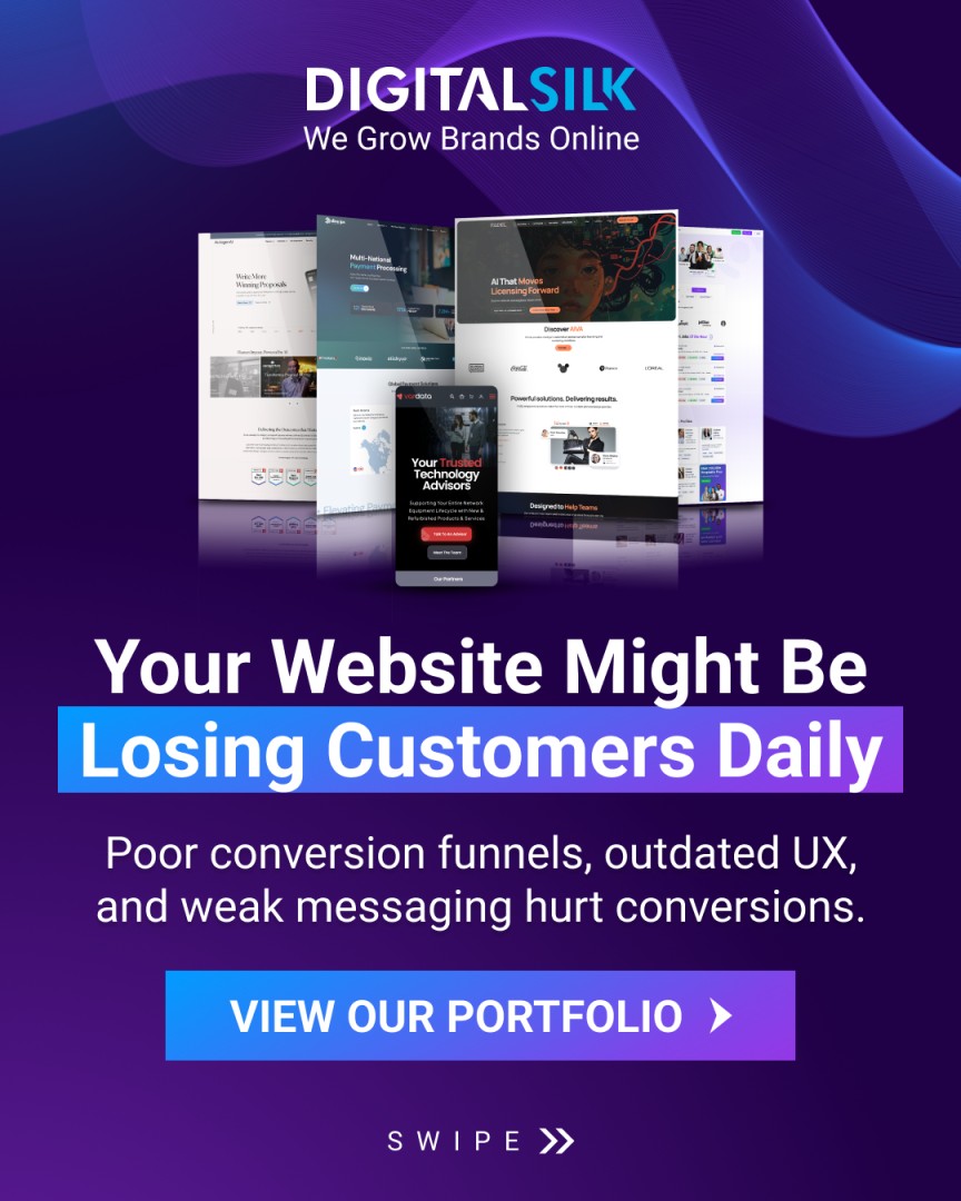 Digital Silk - Growing Brands Online ad