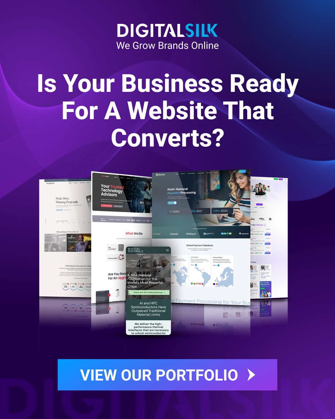 Digital Silk - Growing Brands Online ad